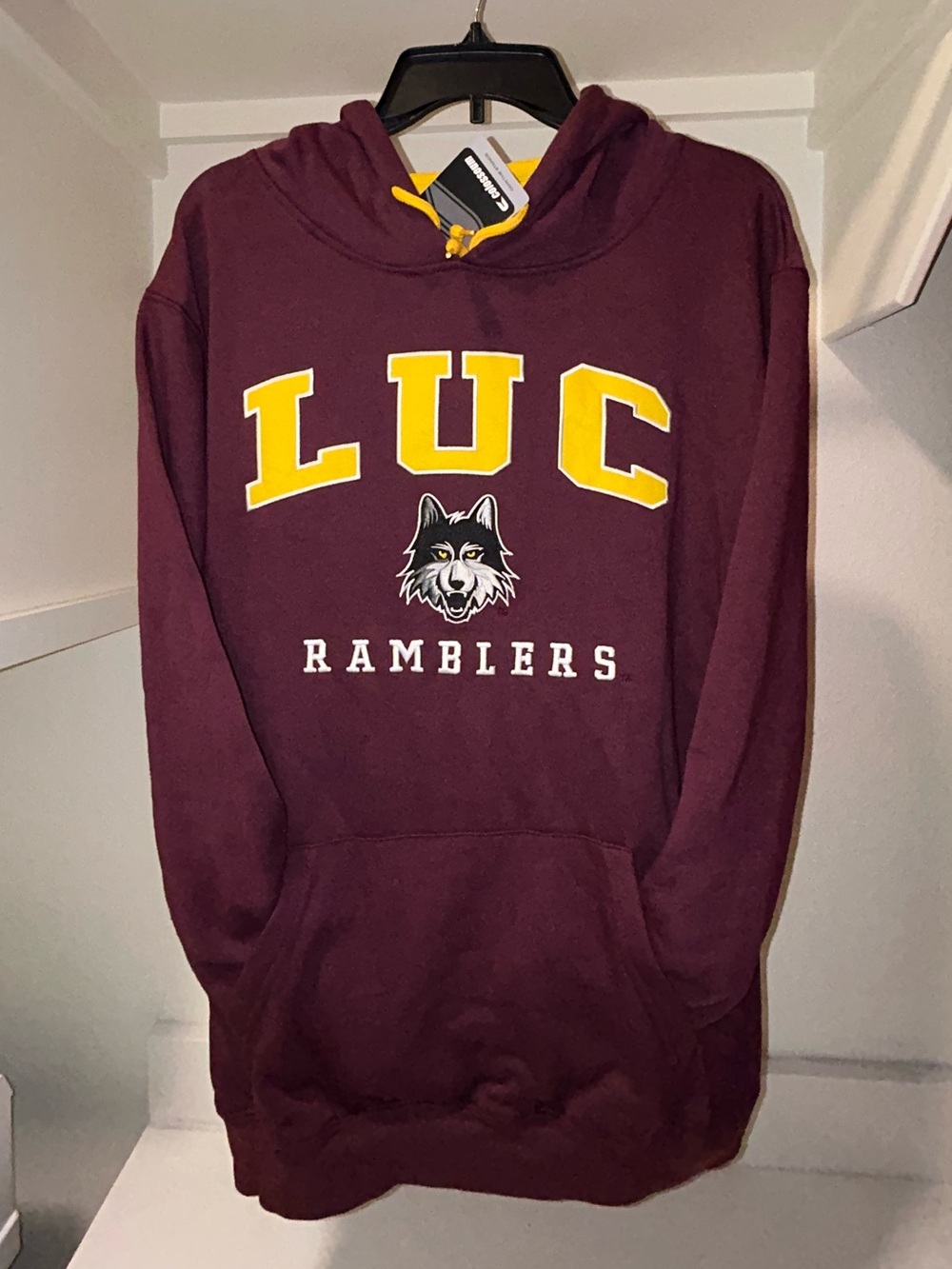 🐺🏟️ Loyola University of Chicago Ramblers Marquee Stadium Hoodie 🏟️🐺